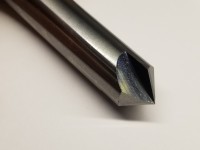 4 Flute .1875" Dia x 90-Deg Angle  x 3.0 OAL Chamfer Mill