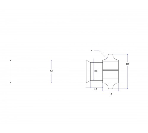 Build your own Double Concave Radius Cutter