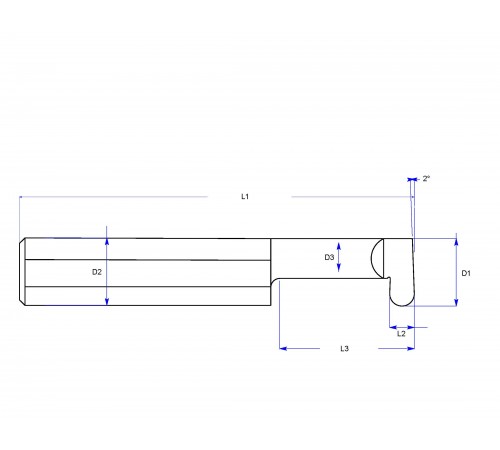 Build your own Full Radius Groove Tools