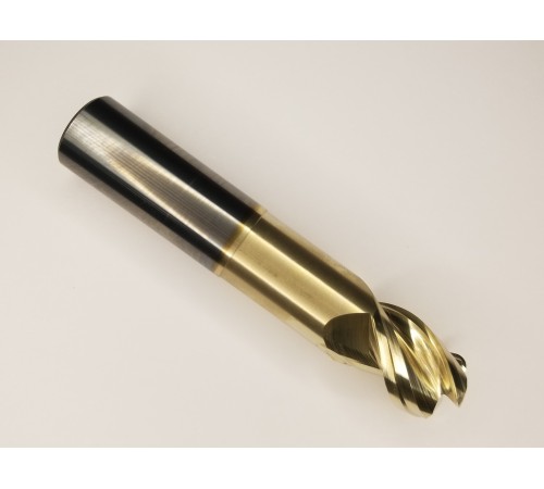 3 Flute MH End mill 1/2x1.25x3 SQ ZrN Coated