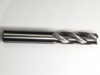 4 Flute Carbide Rougher End mill 1/2x1-5/8x3 