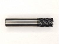 7 Flute HM End mill 1/2x1.5x3.5 .030R AlTiN Coated