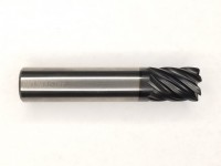 7 Flute HM End mill 1/2x1/2x5/8x2.5 .015R AlTiN Coated