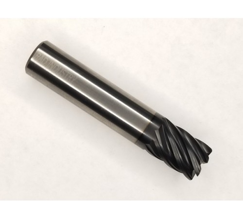 7 Flute MH End mill 1/2x1.25x3 060R AlTiN Coated